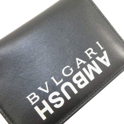 BVLGARI   Card Case AMBUSH Leather Ladies