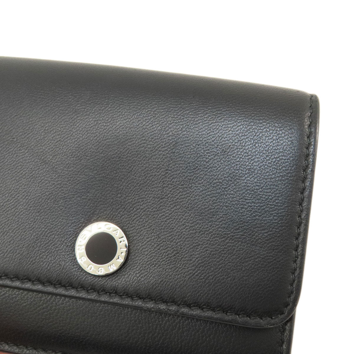 BVLGARI   Bifold Wallet with Coin Pocket AMBUSH Leather Ladies