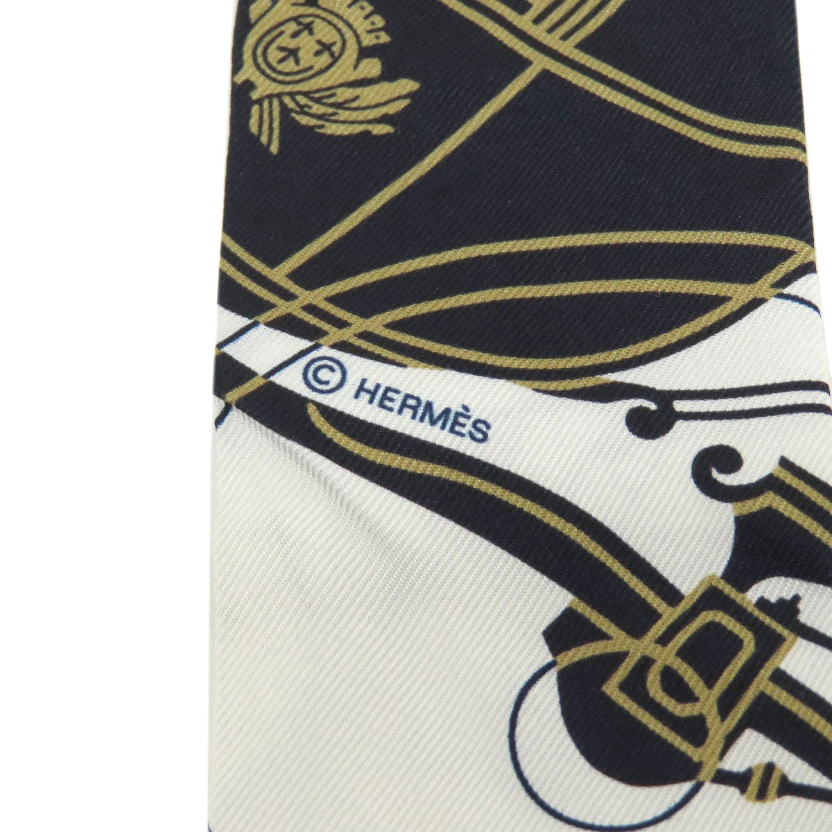 HERMES   Scarf Twilly Silk Ladies