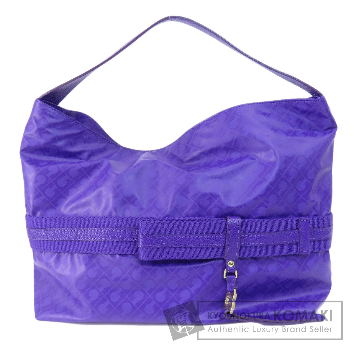 GHERARDINI Softy one belt Handbag Polyester Polyurethane coatingLadies [Used]