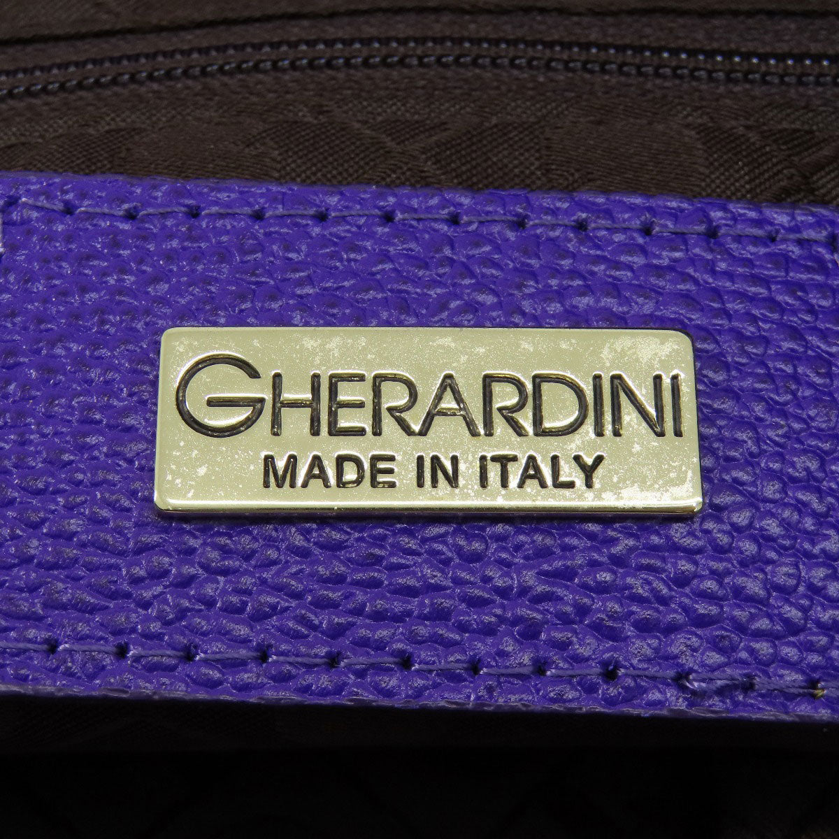 GHERARDINI Softy one belt Handbag Polyester Polyurethane coatingLadies [Used]