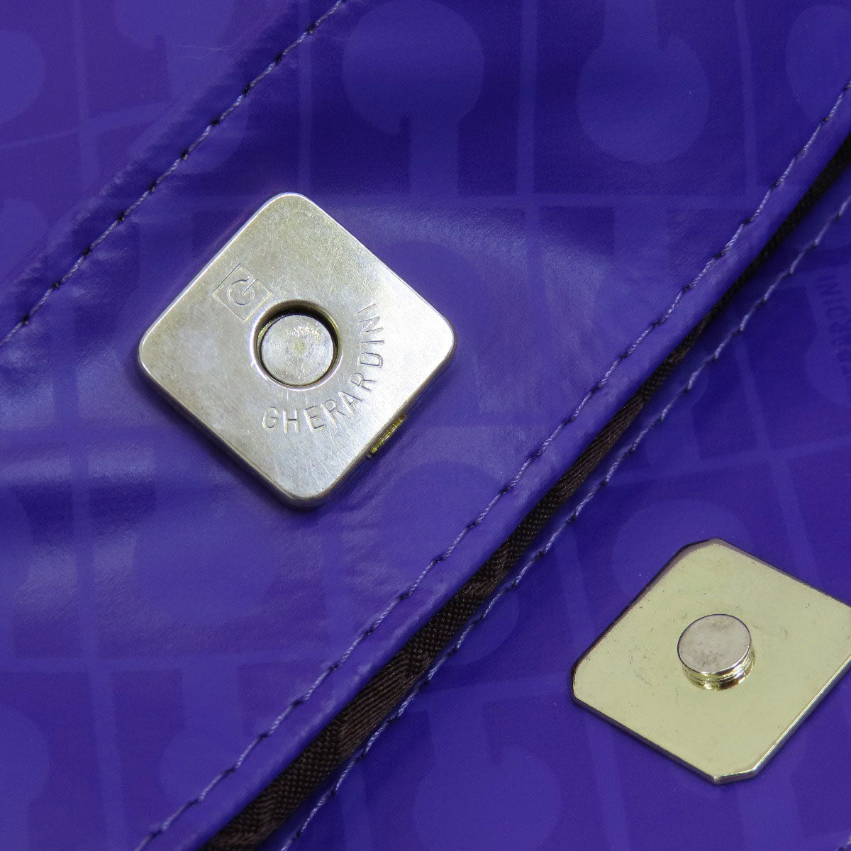 GHERARDINI Softy one belt Handbag Polyester Polyurethane coatingLadies [Used]