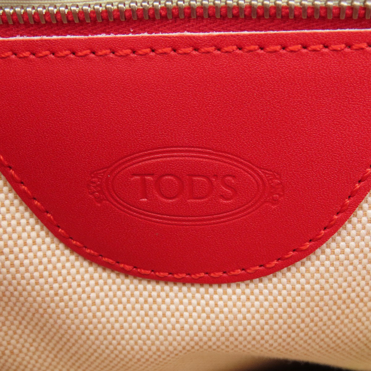 TODS   Tote Bag Simple design Leather Ladies