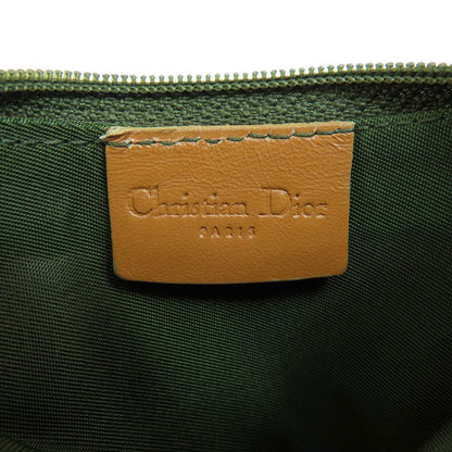 CHRISTIAN DIOR   coin purse Saddle trotter pattern Canvas Ladies