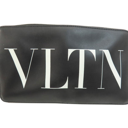 VALENTINO   body bag logo Leather Ladies