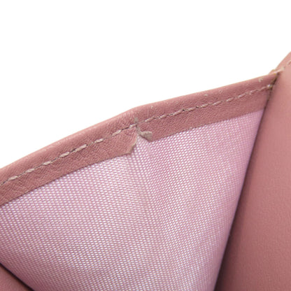 VALENTINO GARAVANI Studs Bifold Wallet with Coin Pocket Leather Ladies [Used]