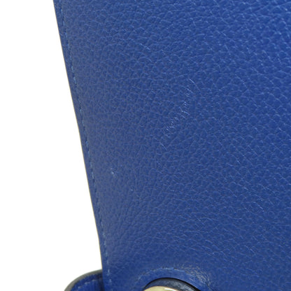 HERMES Dogon Long SilverHardware Long wallet (no coin pocket) Calf Ladies [Used]