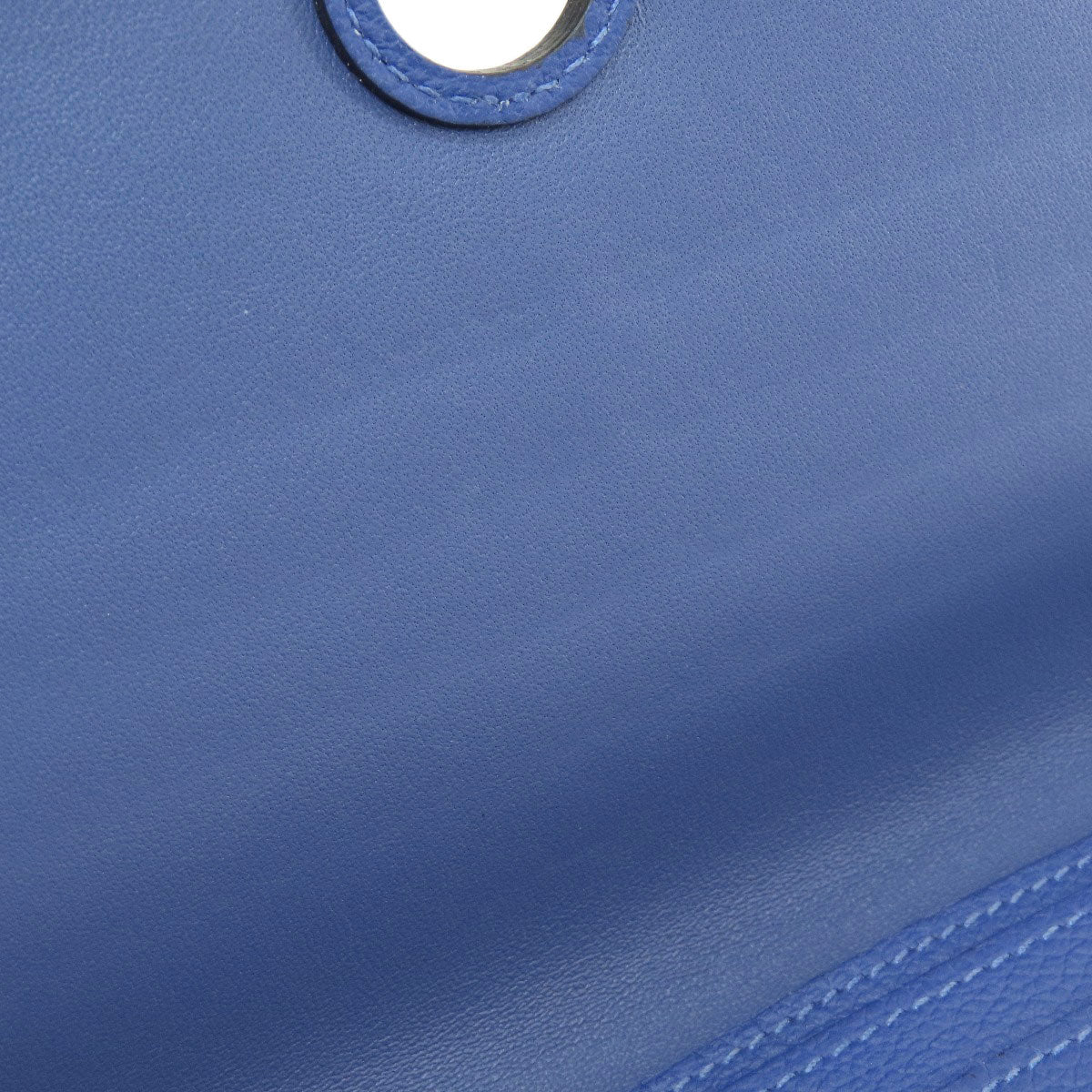 HERMES Dogon Long SilverHardware Long wallet (no coin pocket) Calf Ladies [Used]