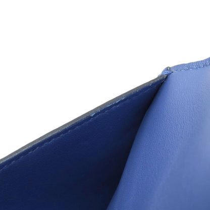 HERMES Dogon Long SilverHardware Long wallet (no coin pocket) Calf Ladies [Used]