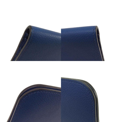 HERMES Dogon Long SilverHardware Long wallet (no coin pocket) Calf Ladies [Used]