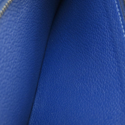 HERMES Dogon Long SilverHardware Long wallet (no coin pocket) Calf Ladies [Used]