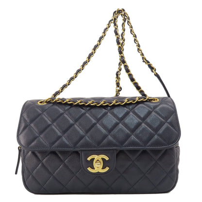 CHANEL   Shoulder Bag Matelasse ChainShoulder GoldHardware Caviar skin Ladies