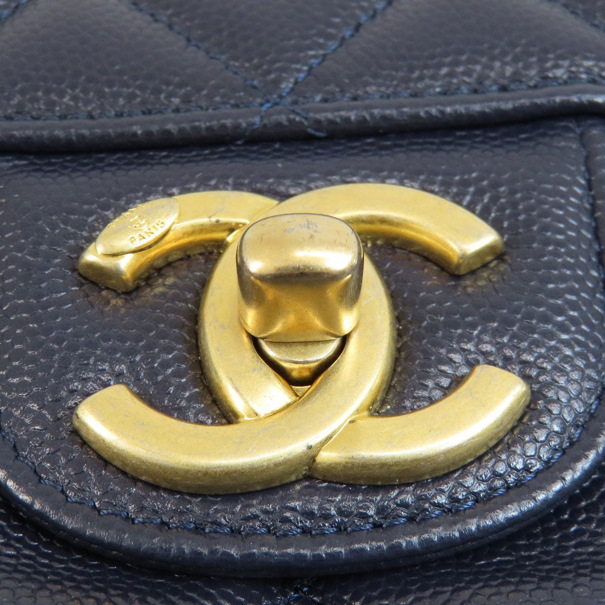 CHANEL   Shoulder Bag Matelasse ChainShoulder GoldHardware Caviar skin Ladies