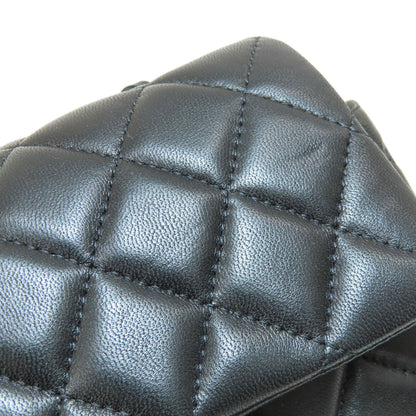 CHANEL ChainShoulder Matelasse SilverHardware Shoulder Bag Lambskin Ladies [Used]