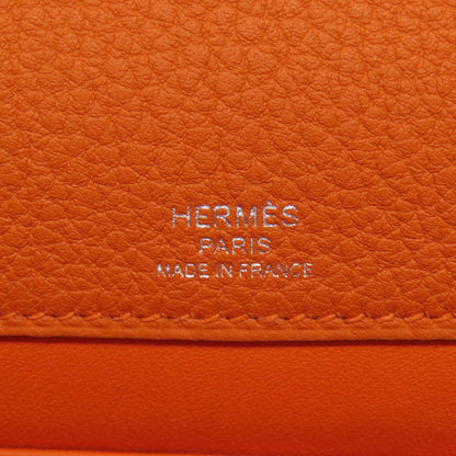HERMES Sac A Depeche 21 SilverHardware Shoulder Bag Taurillon Clemence Ladies [Used]