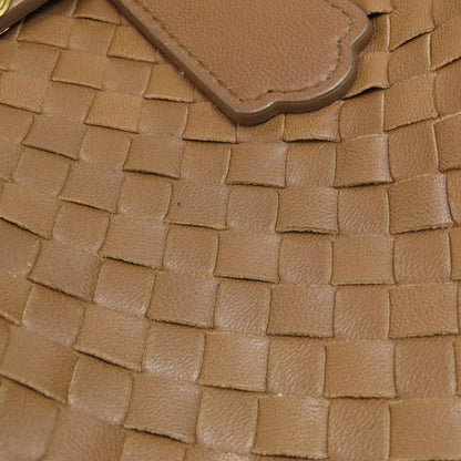 ボッテガヴェネタ イントレチャート トートバッグ レザー レディース 【中古】【BOTTEGA VENETA】