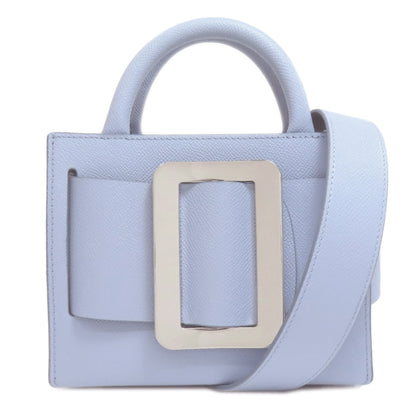 SELECT BAG BOYY BOY BOBBY 18 Epsom BUCKLE 2WAY Handbag Leather Ladies [Used]