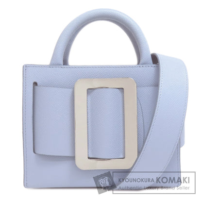 SELECT BAG BOYY BOY BOBBY 18 Epsom BUCKLE 2WAY Handbag Leather Ladies [Used]