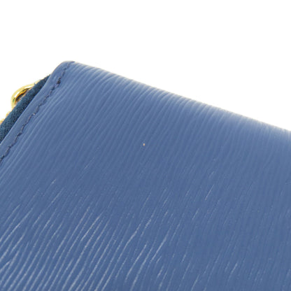 PRADA Saffiano Logo Hardware coin purse Leather Ladies [Used]