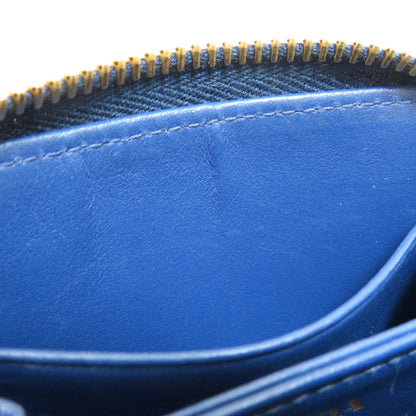 PRADA Saffiano Logo Hardware coin purse Leather Ladies [Used]