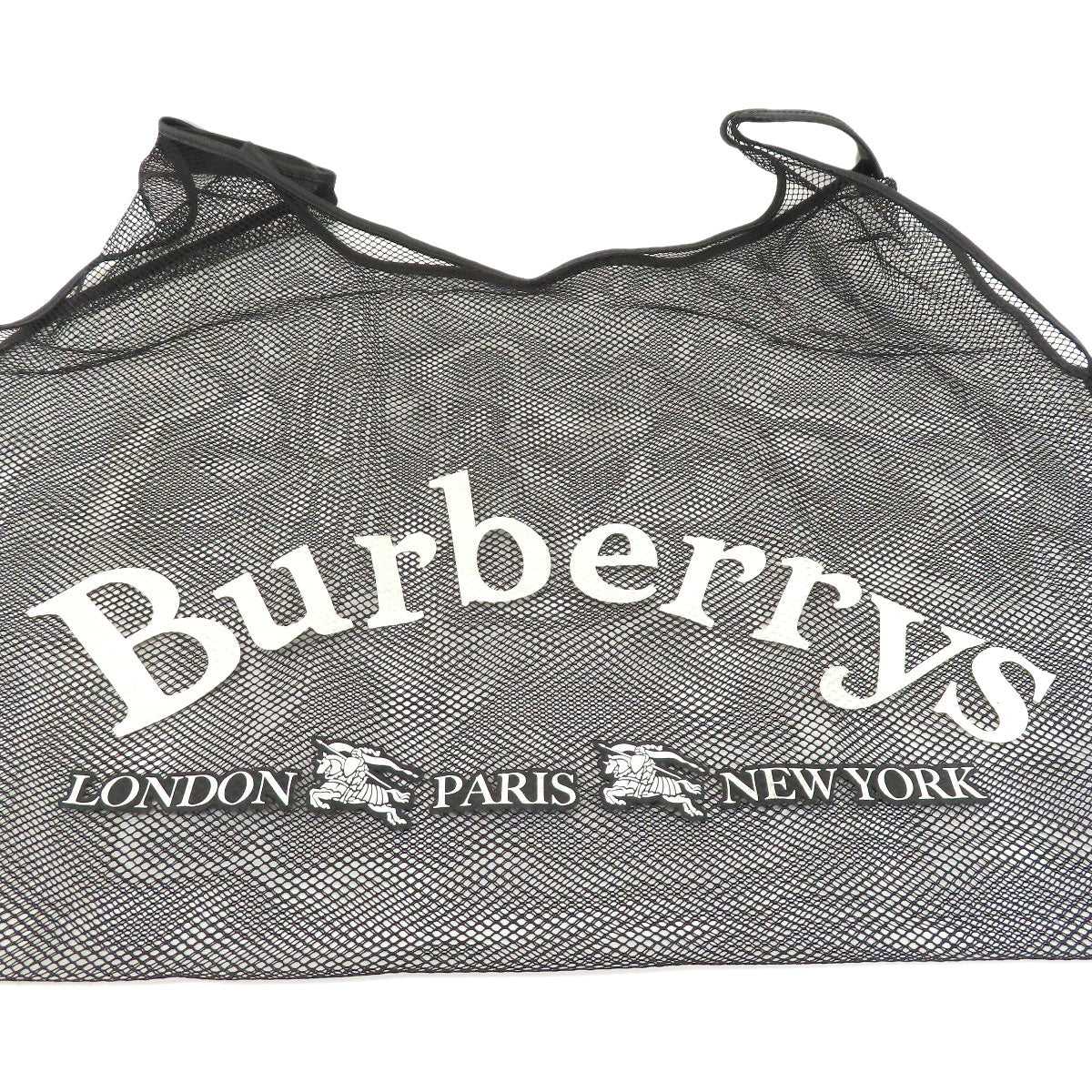 BURBERRY   Tote Bag Mesh Net Tote Polyester LeatherLadies