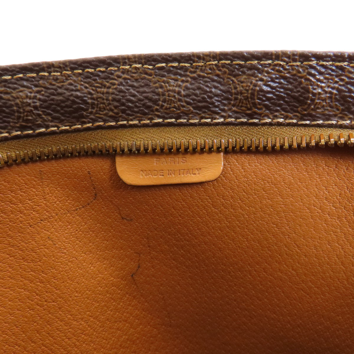 CELINE Macadam pattern Tote Bag PVC Ladies [Used]