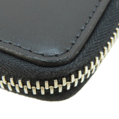 VALENTINO GARAVANI logo Bifold Wallet with Coin Pocket Leather Ladies [Used]