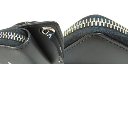 VALENTINO GARAVANI logo Bifold Wallet with Coin Pocket Leather Ladies [Used]