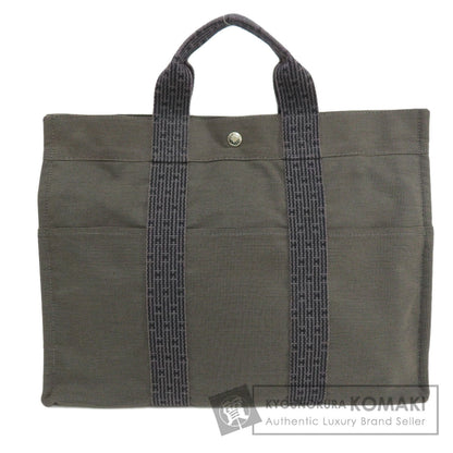HERMES Her LineMM Handbag Canvas Ladies [Used]