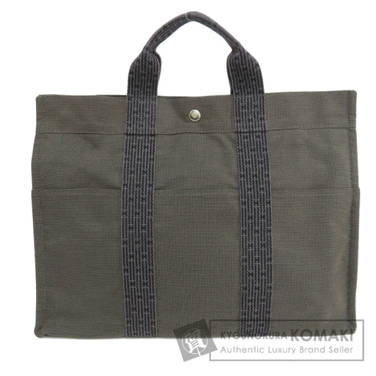 HERMES Her LineMM Handbag Canvas Ladies [Used]