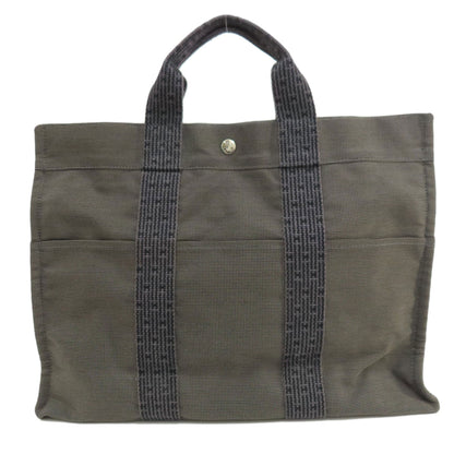 HERMES Her LineMM Handbag Canvas Ladies [Used]