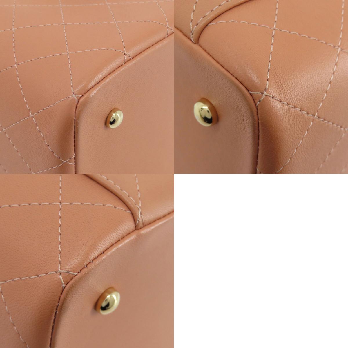 CHANEL Vanity 2WAY GoldHardware Handbag Calf Ladies [Used]