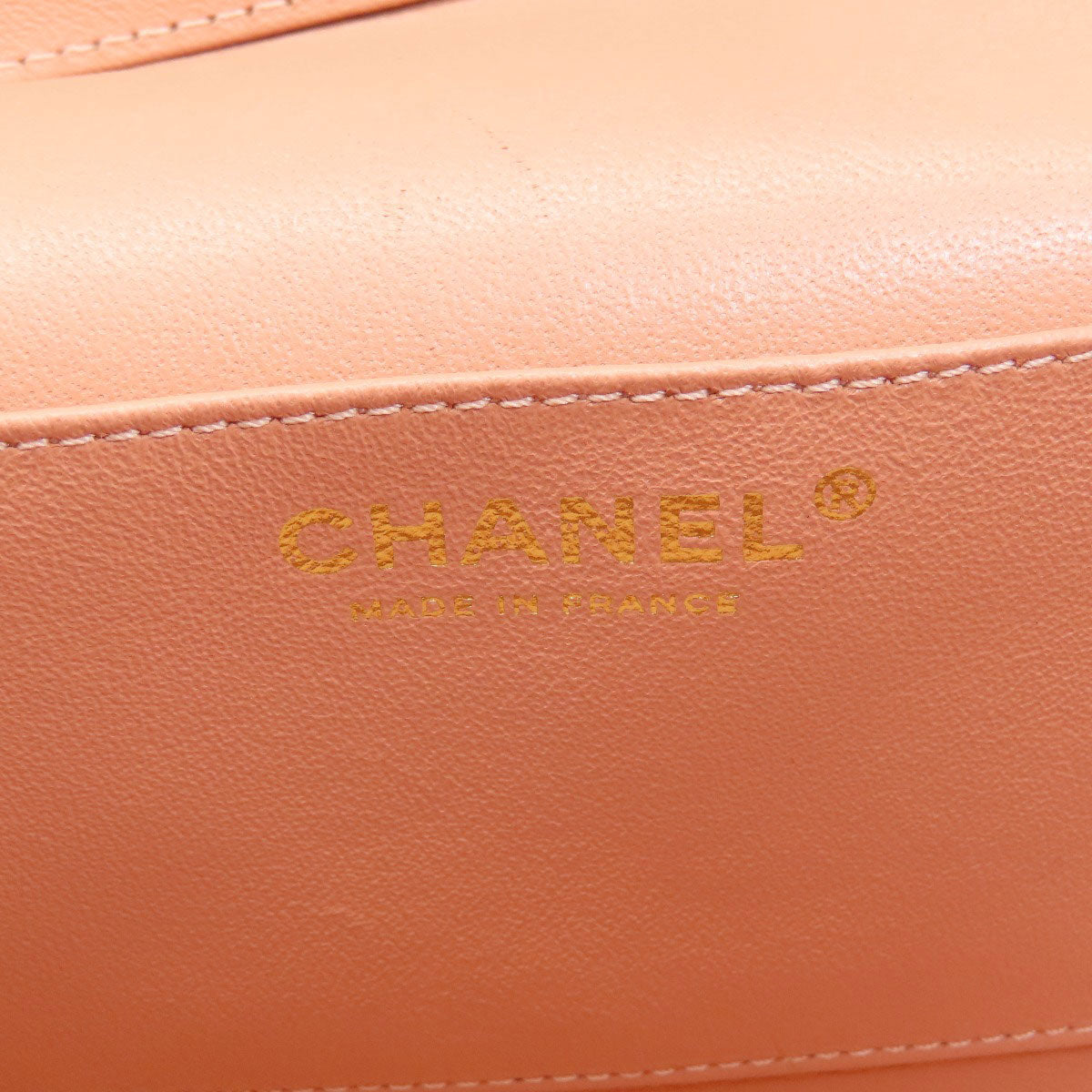 CHANEL Vanity 2WAY GoldHardware Handbag Calf Ladies [Used]