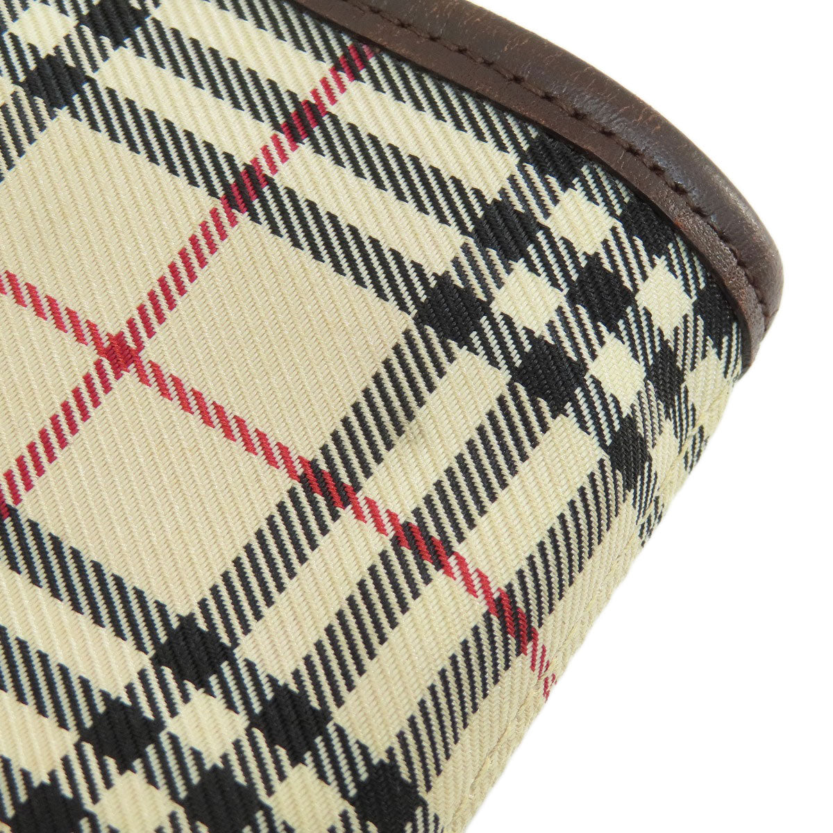 BURBERRY Nova Check Shoulder Bag Canvas Ladies [Used]