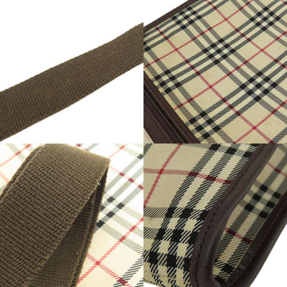 BURBERRY Nova Check Shoulder Bag Canvas Ladies [Used]