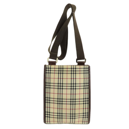 BURBERRY Nova Check Shoulder Bag Canvas Ladies [Used]