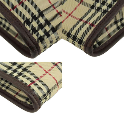 BURBERRY Nova Check Shoulder Bag Canvas Ladies [Used]