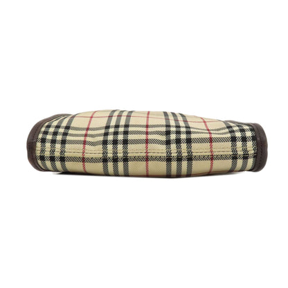 BURBERRY Nova Check Shoulder Bag Canvas Ladies [Used]