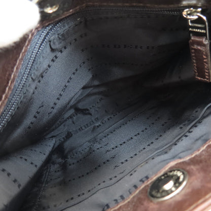 BURBERRY Nova Check Shoulder Bag Canvas Ladies [Used]