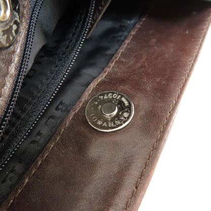 BURBERRY Nova Check Shoulder Bag Canvas Ladies [Used]