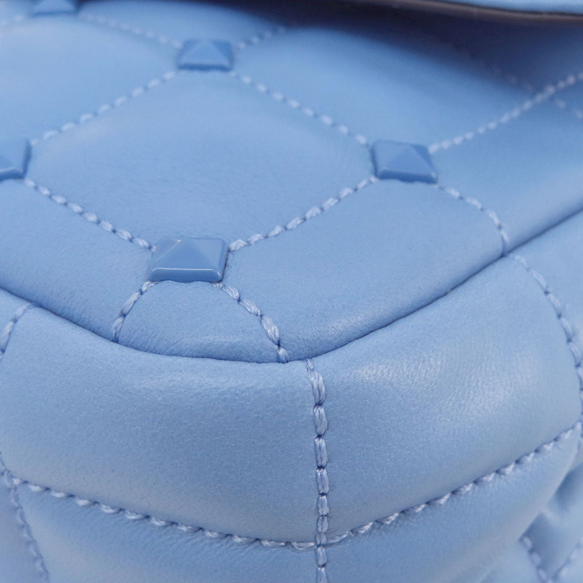 Michael Kors Quilted Studded ChainShoulder Shoulder Bag Leather Ladies [Used]