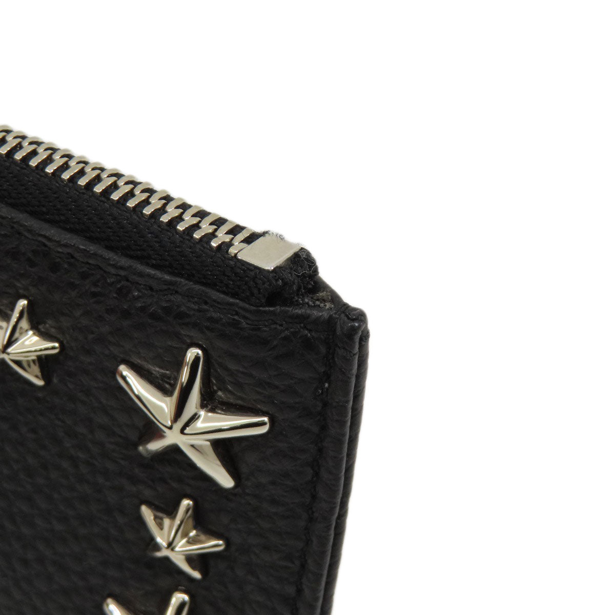 Jimmy Choo Star motif coin purse Leather Ladies [Used]