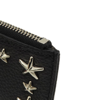 Jimmy Choo Star motif coin purse Leather Ladies [Used]