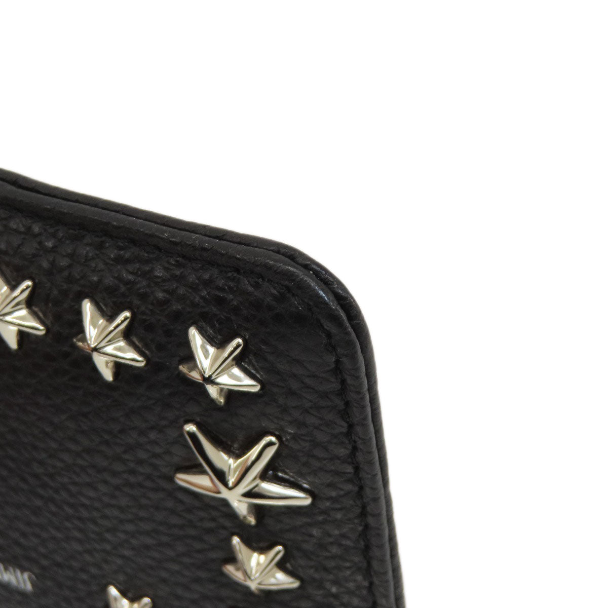 Jimmy Choo Star motif coin purse Leather Ladies [Used]