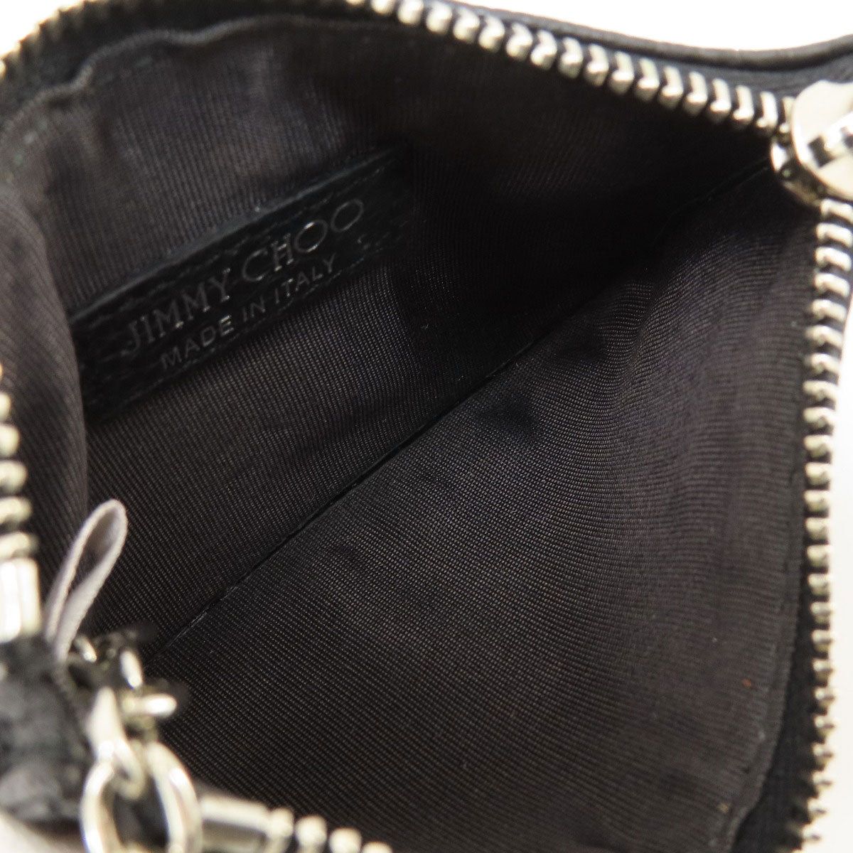 Jimmy Choo Star motif coin purse Leather Ladies [Used]