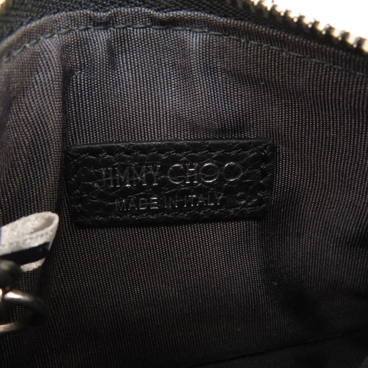 Jimmy Choo Star motif coin purse Leather Ladies [Used]