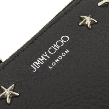 Jimmy Choo Star motif coin purse Leather Ladies [Used]