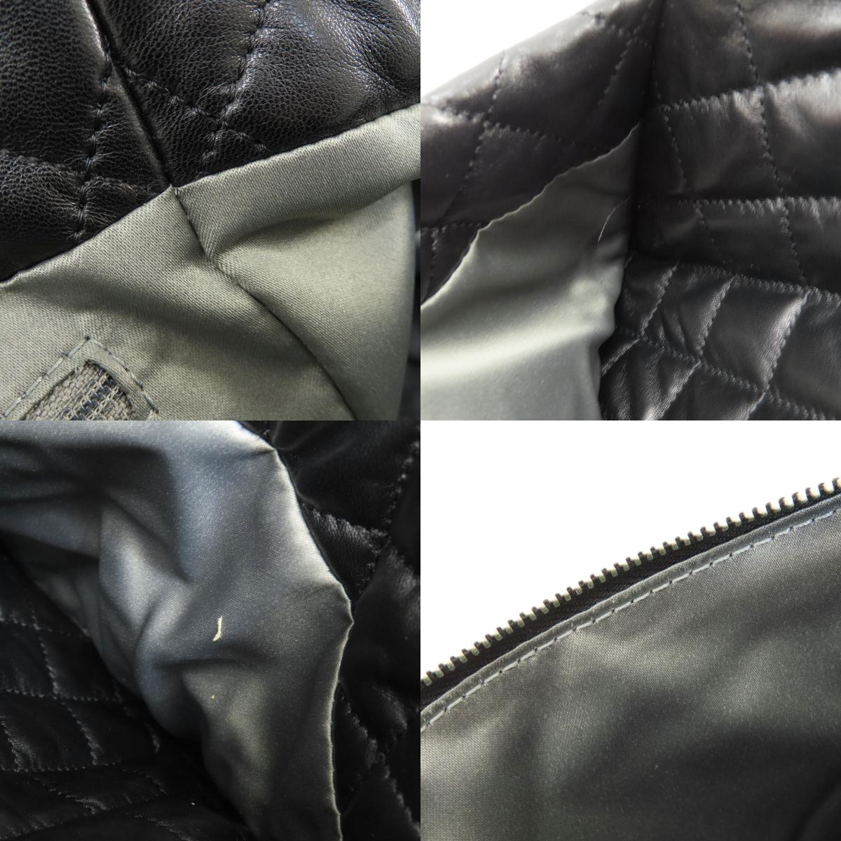 CHANEL Matelasse SilverHardware Tote Bag Lambskin Ladies [Used]