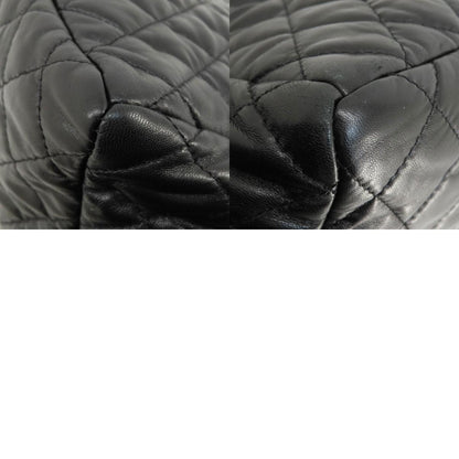 CHANEL Matelasse SilverHardware Tote Bag Lambskin Ladies [Used]