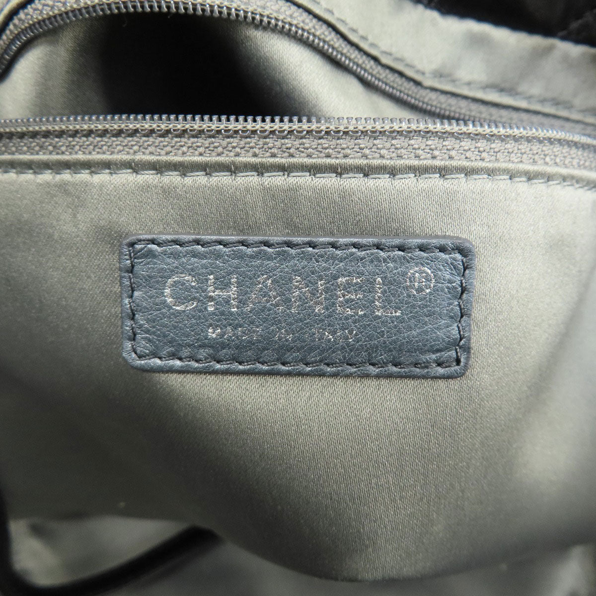 CHANEL Matelasse SilverHardware Tote Bag Lambskin Ladies [Used]